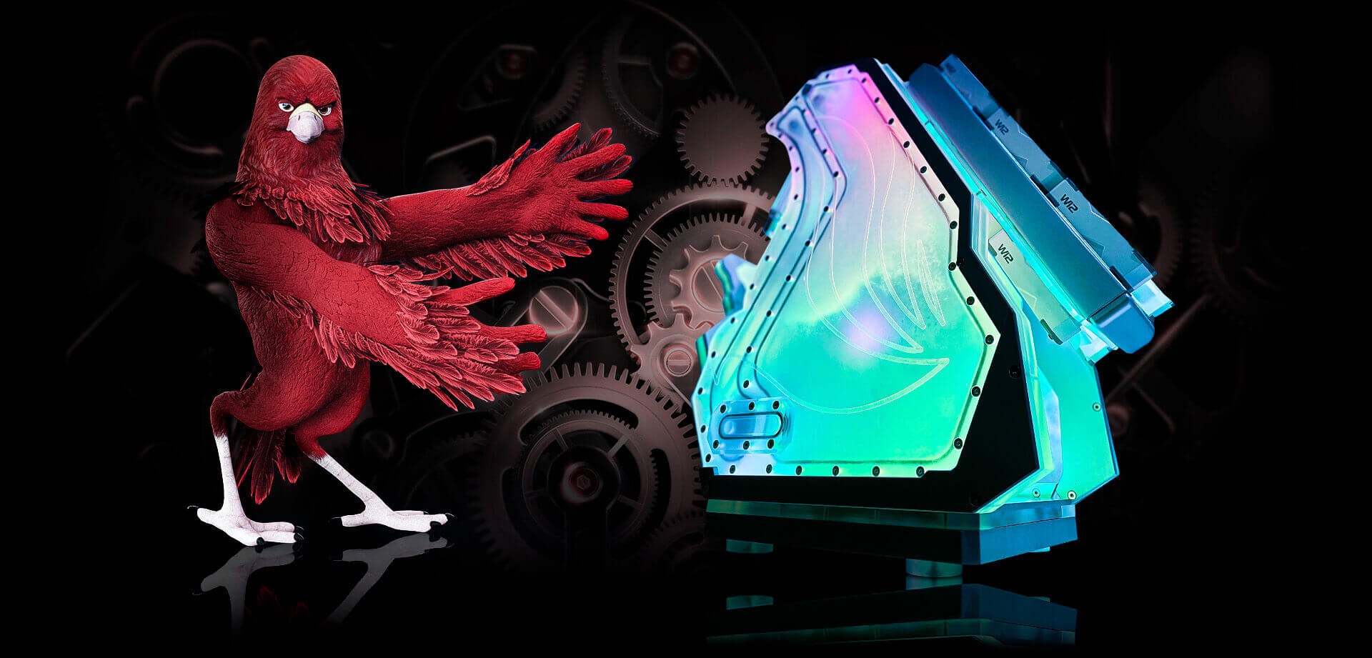 Casemod sendo apresentado